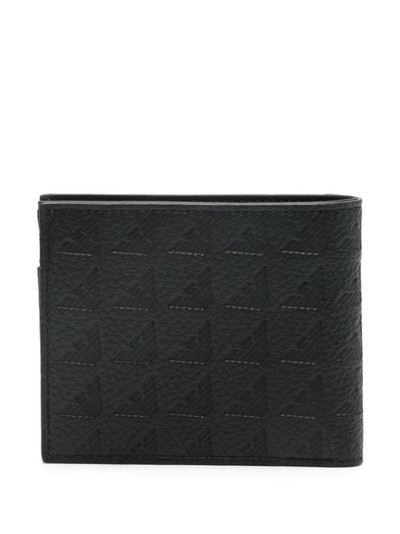 EMPORIO ARMANI Eagle-plaque leather wallet outlook