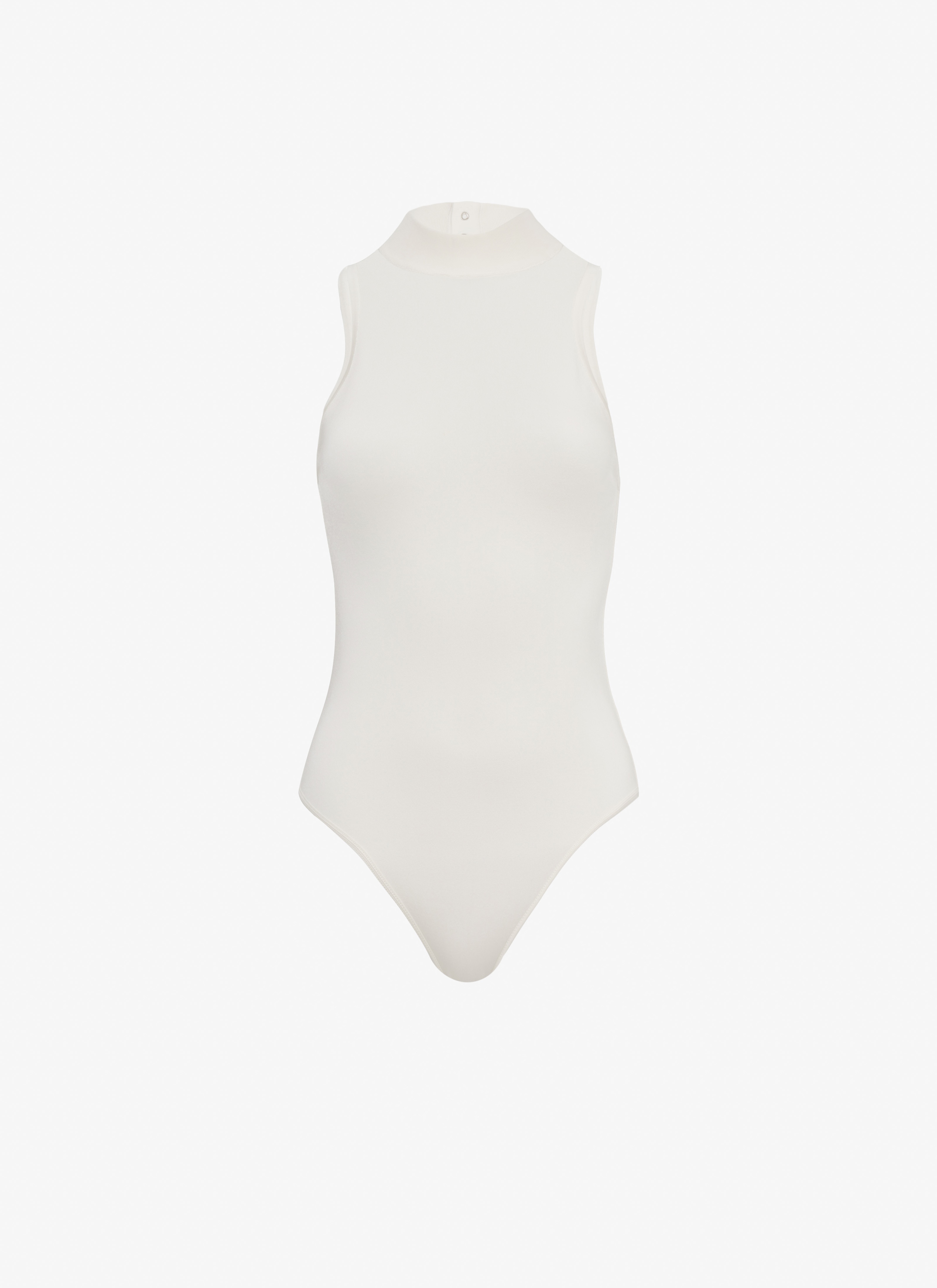 HIGH NECK SLEEVELESS BODY - 1
