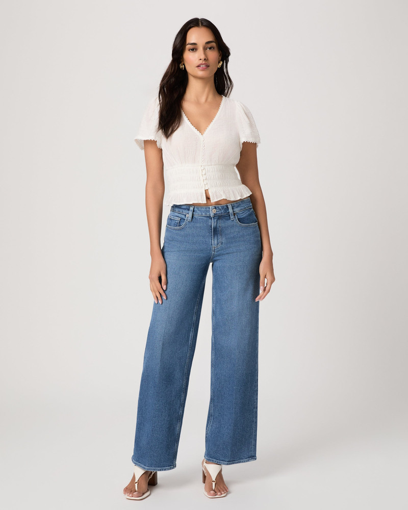 PAIGE Tatum 32" Wide Leg Jean outlook
