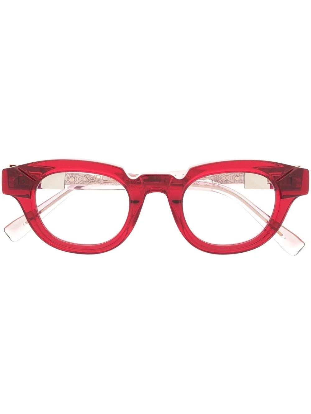 S1 transparent round glass frames - 1