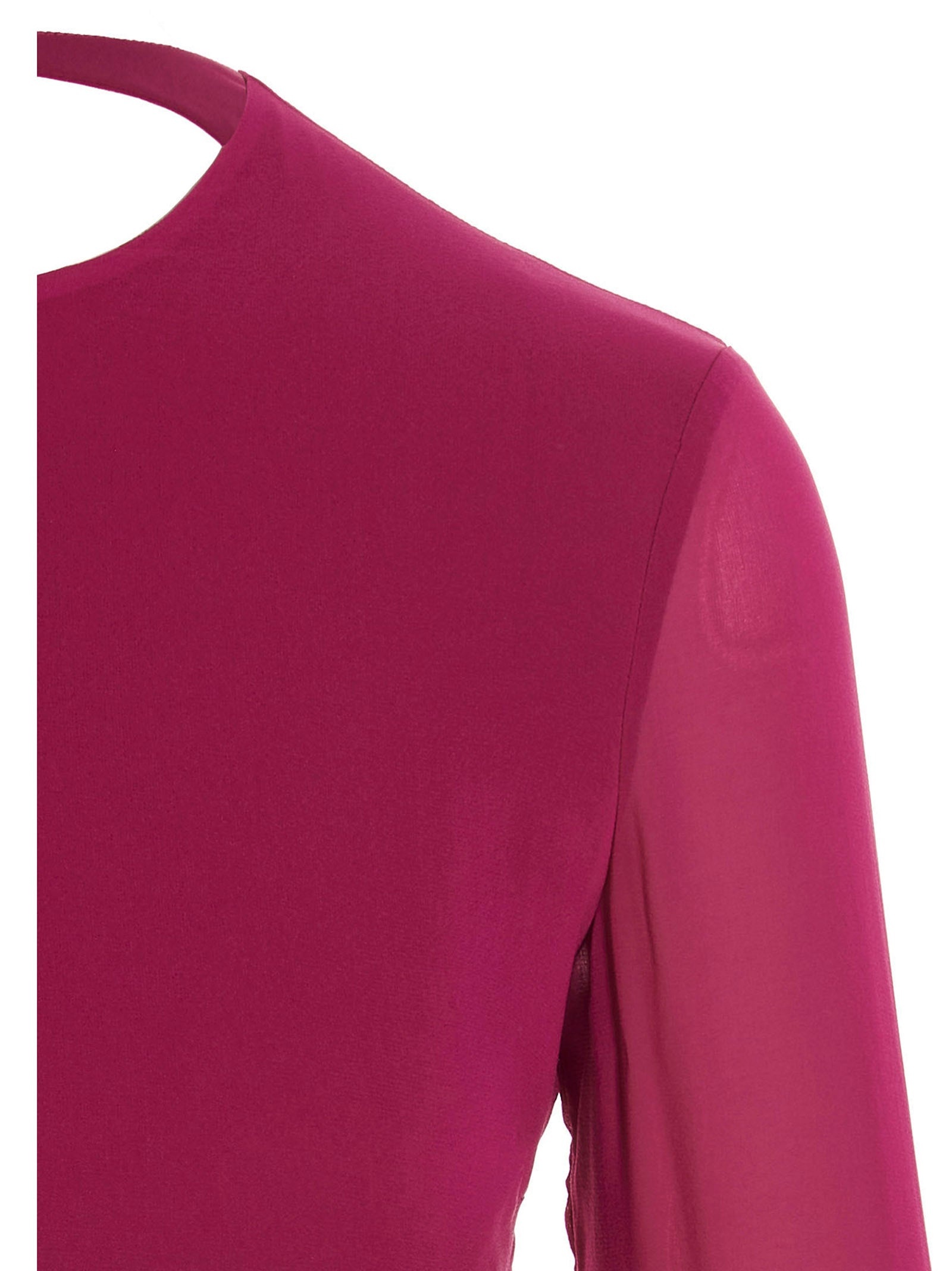 THE ANDAMANE - The Andamane Women Cropped Georgette Top - 3