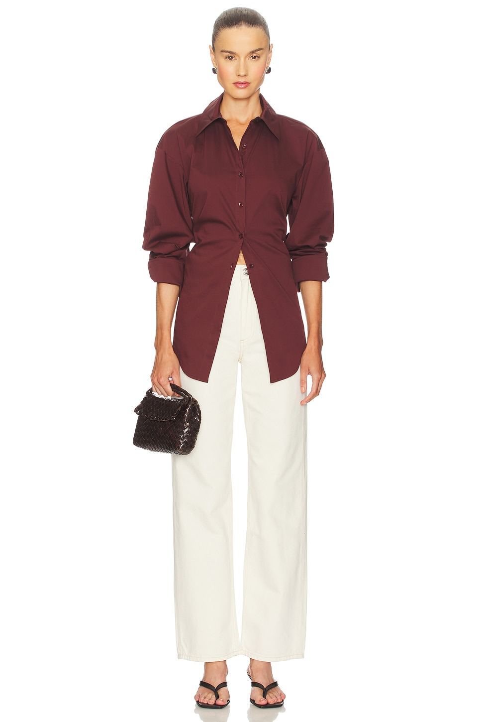 Loch Poplin Button Up Shirt - 5