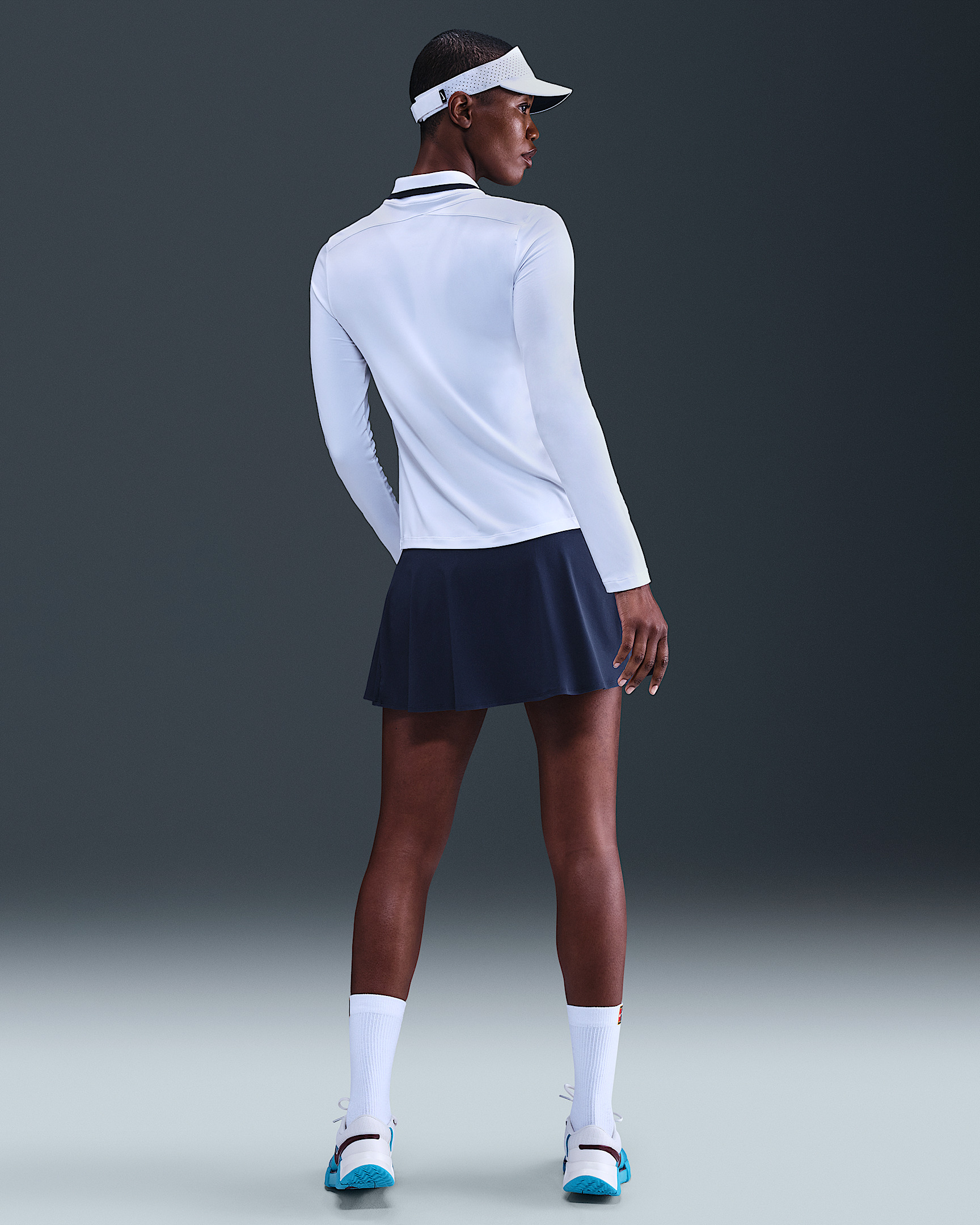 Nike Victory Women's Dri-FIT Short Flouncy Tennis Skirt - 4