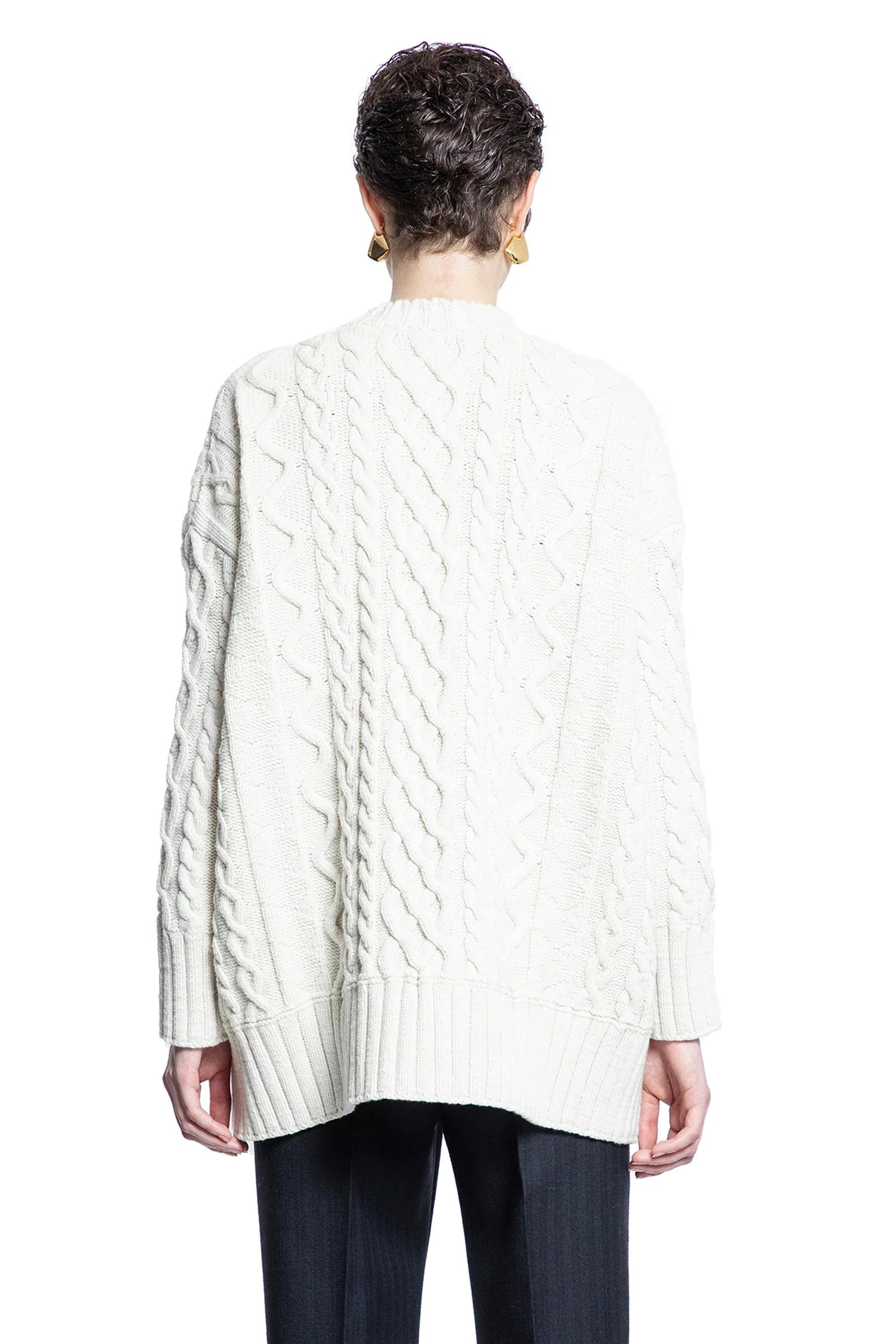 Aran-Cable-Wool-Jumper - 3