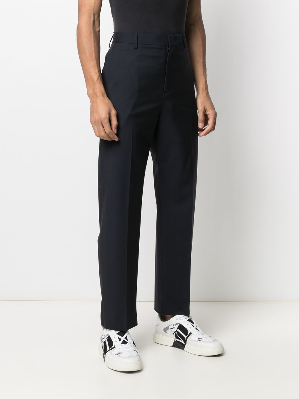 straight-leg tailored trousers - 3