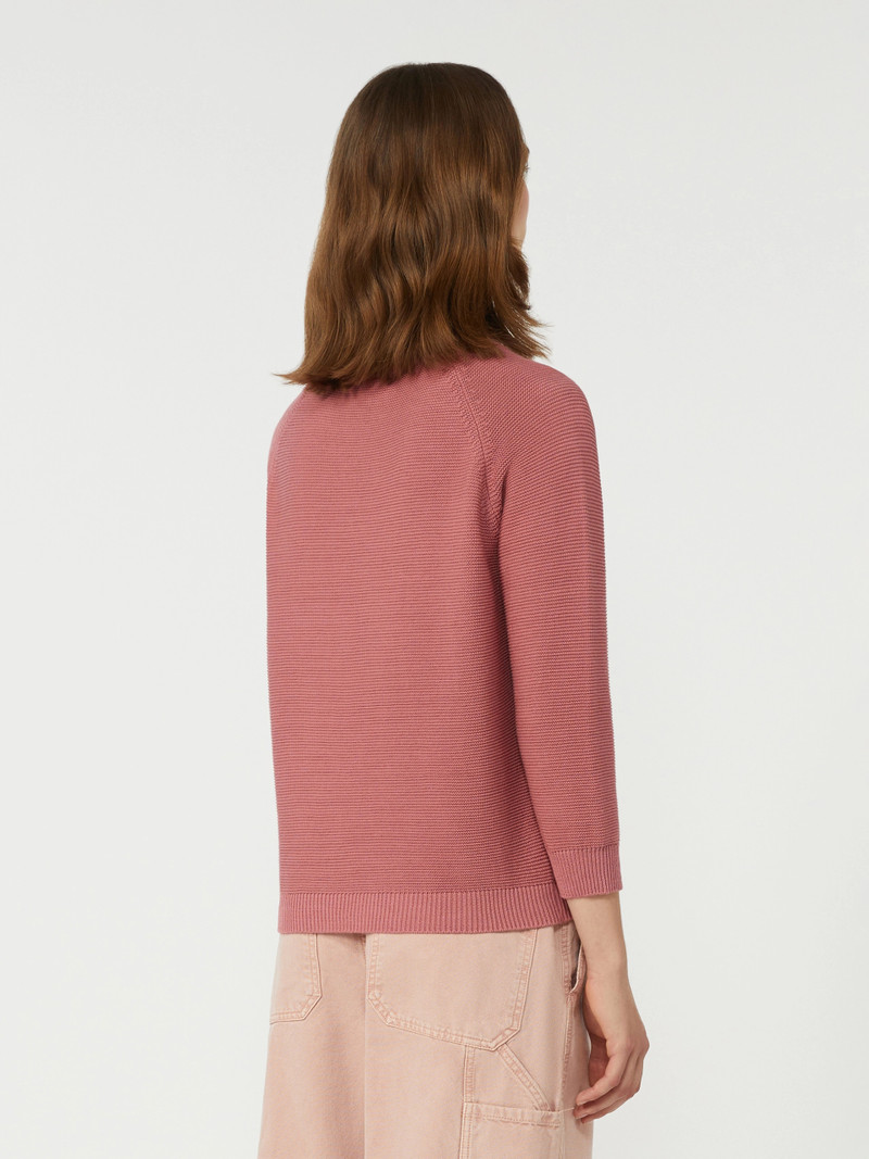 AERE Cotton sweater - ANTIQUE ROSE 4