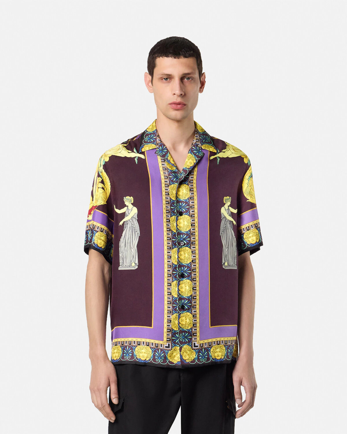 Hall of Statues Silk Shirt - 4