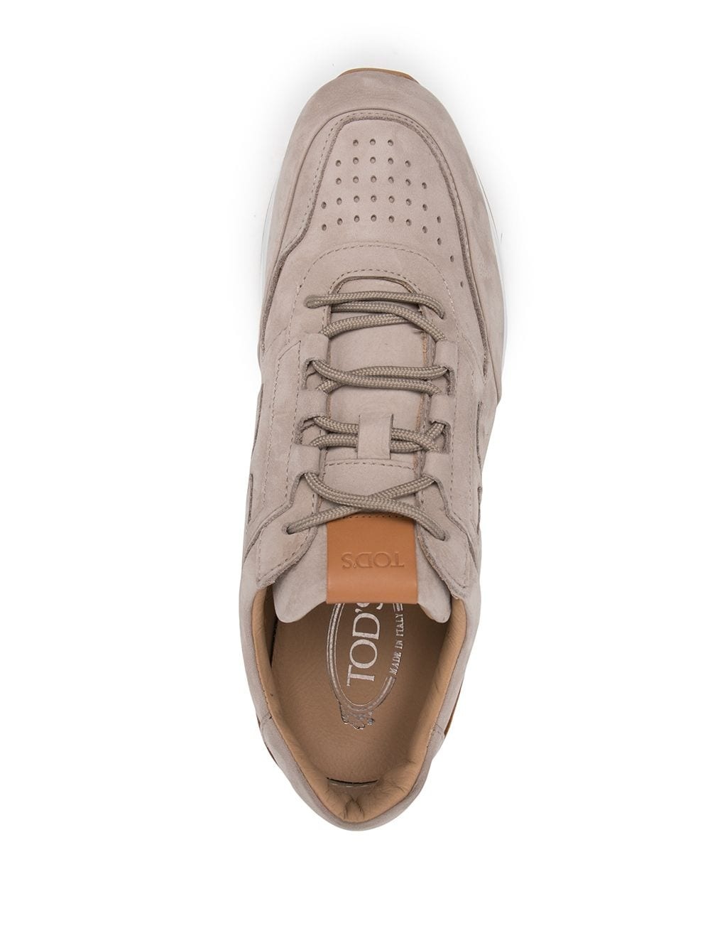 side-monogram low-top sneakers - 4