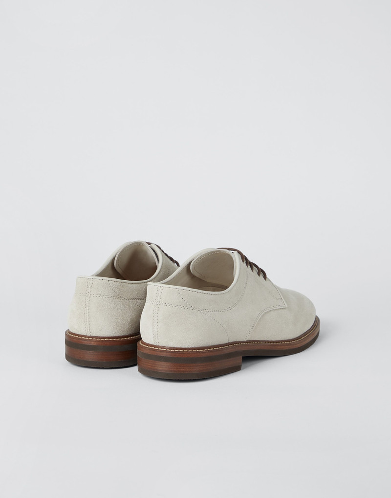 Brunello Cucinelli Suede unlined Derby outlook