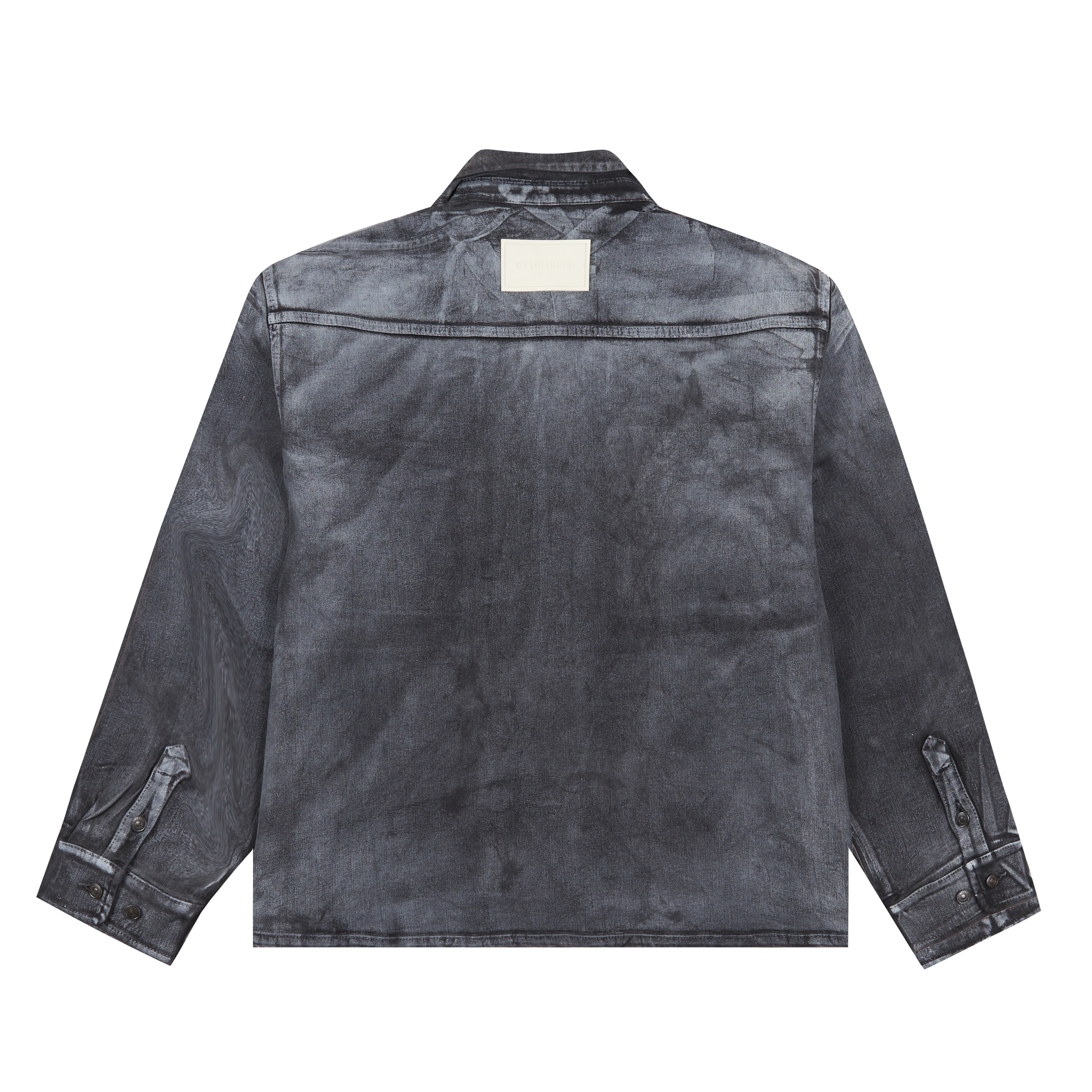 OTTOLINGER Oversized Denim Shirt Black - 2