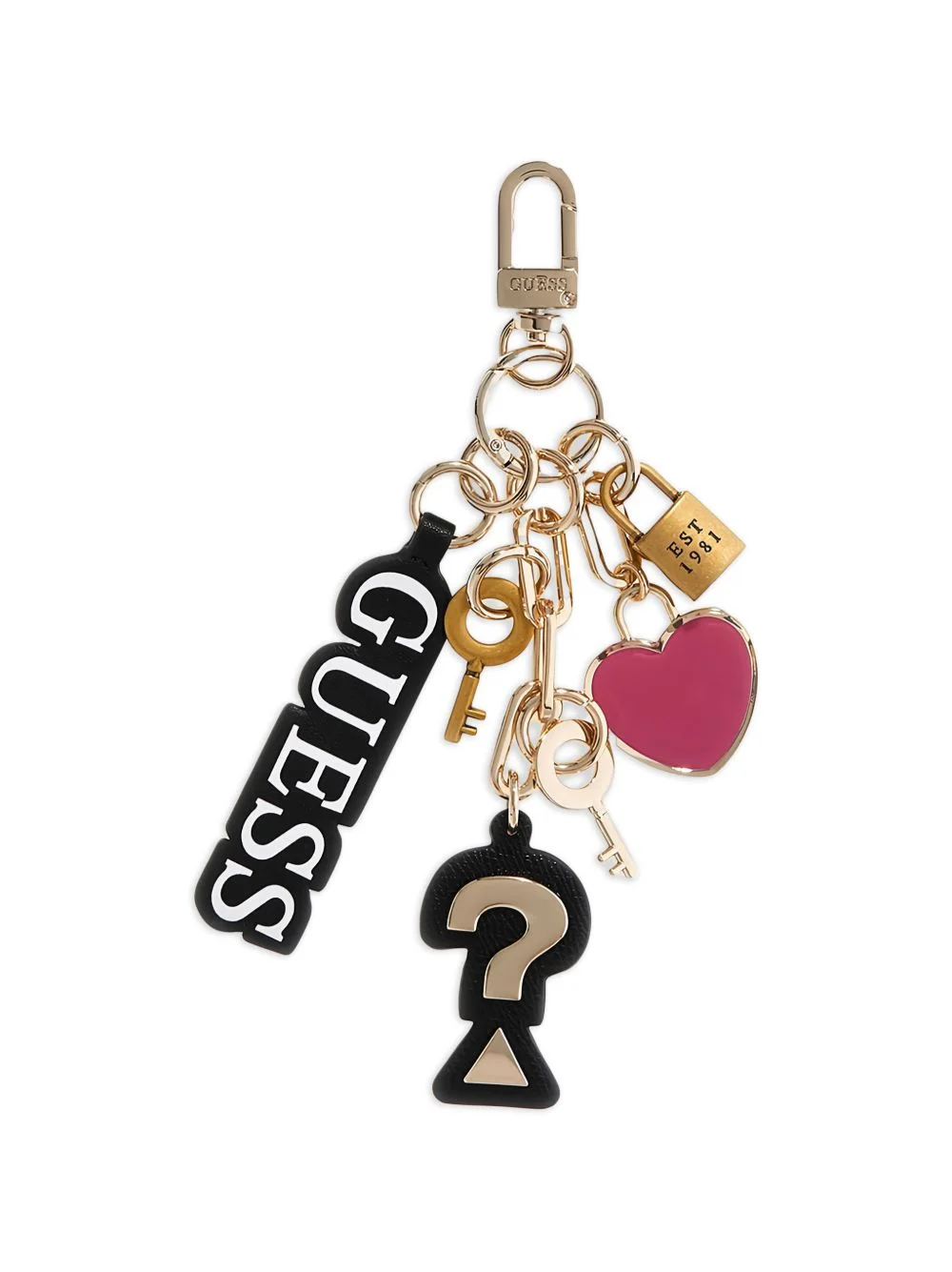 logo-charm keychain - 1