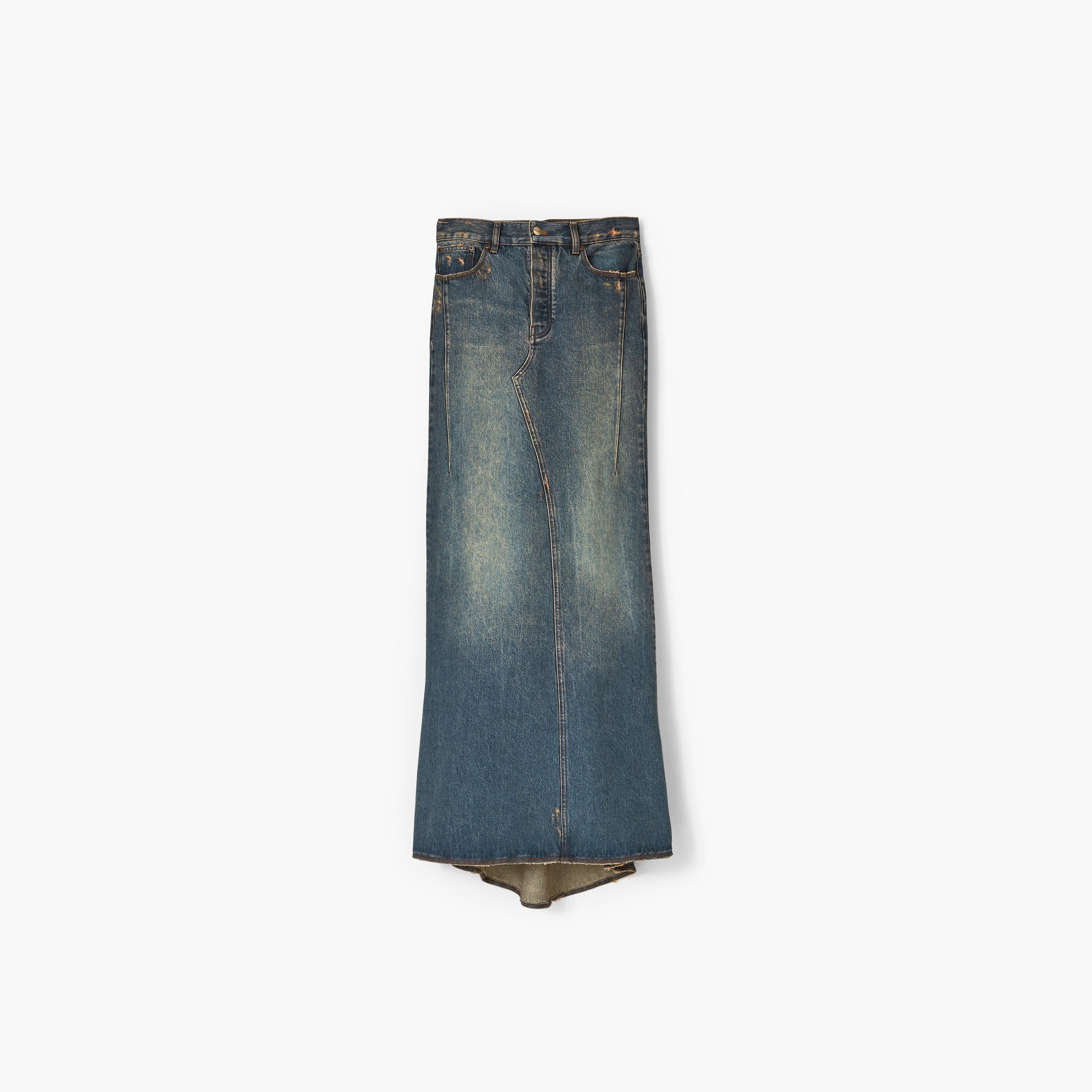 LONG FLUTED SKIRT - 2
