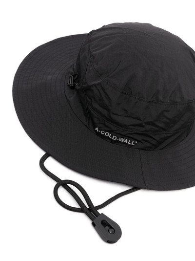 A-COLD-WALL* Utile drawstring bucket hat outlook