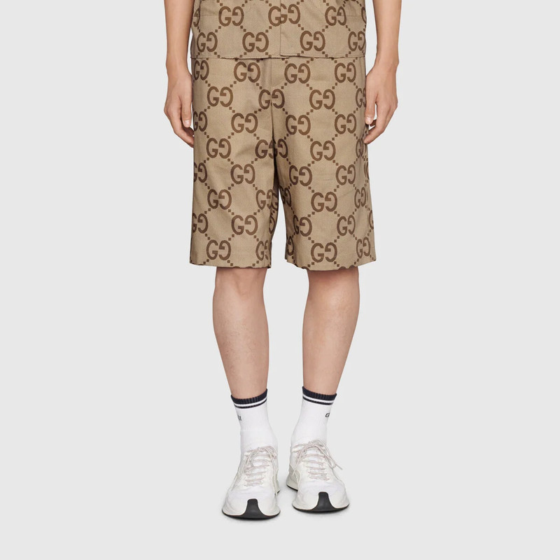 Gucci Pineapple GG canvas shorts 3