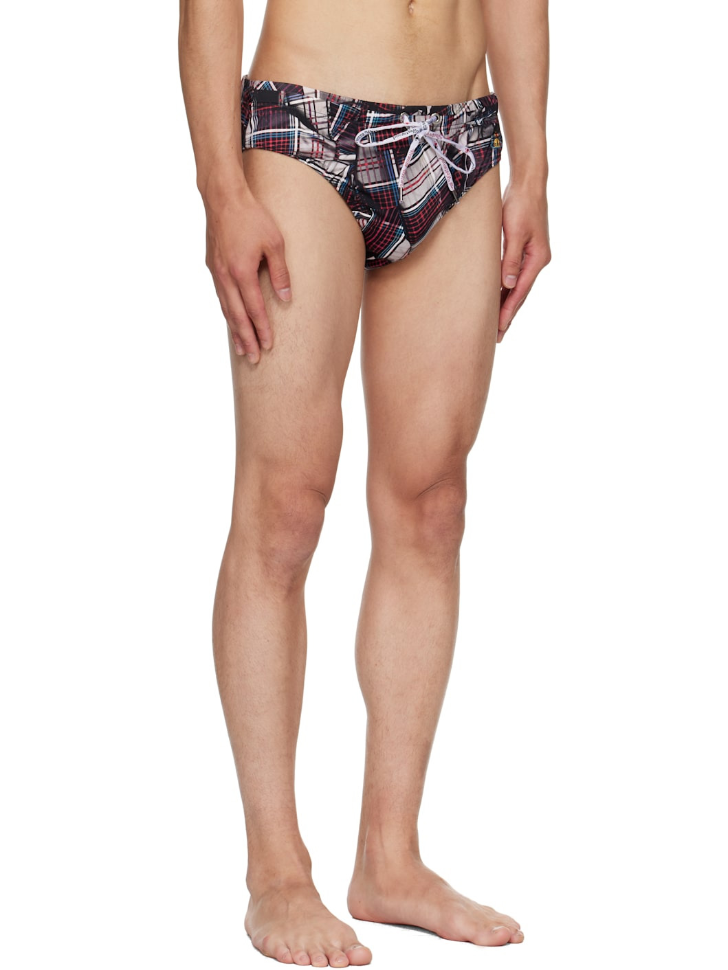 Multicolor Draped Tarten Swim Briefs - 2