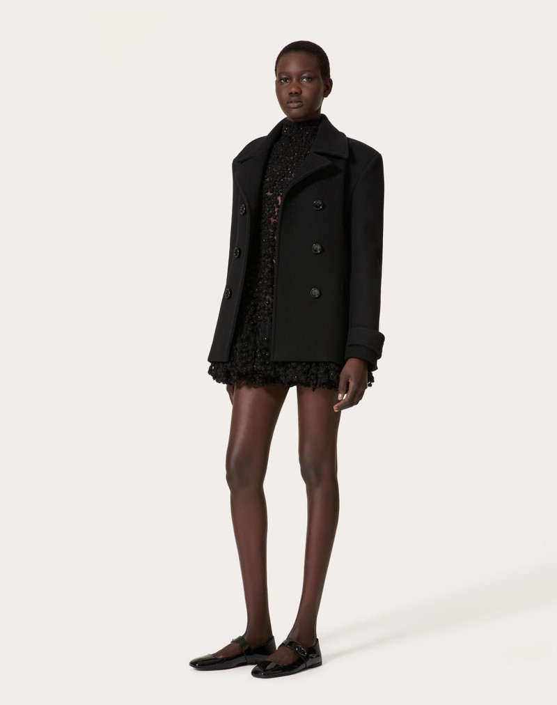 Valentino COMPACT COAT PEA COAT outlook