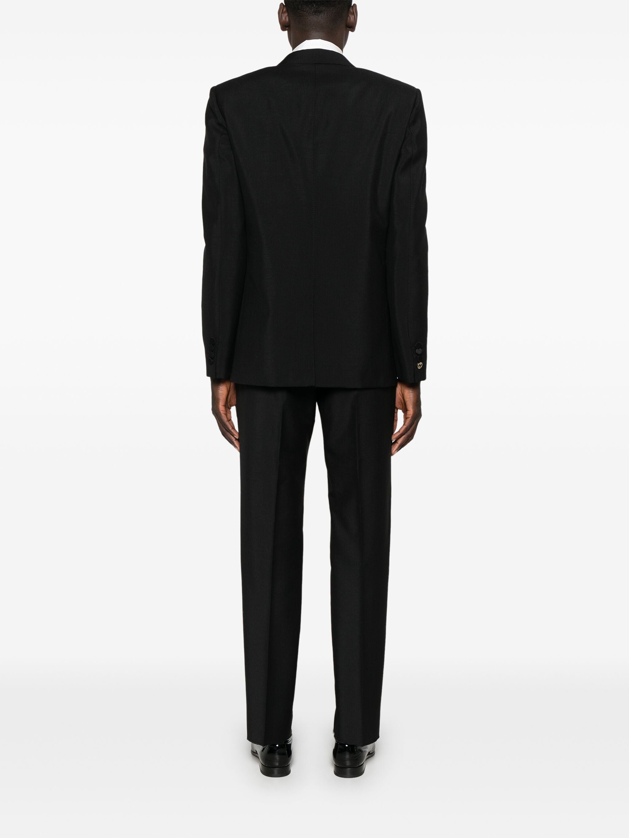 Satin-trim Suit - 2
