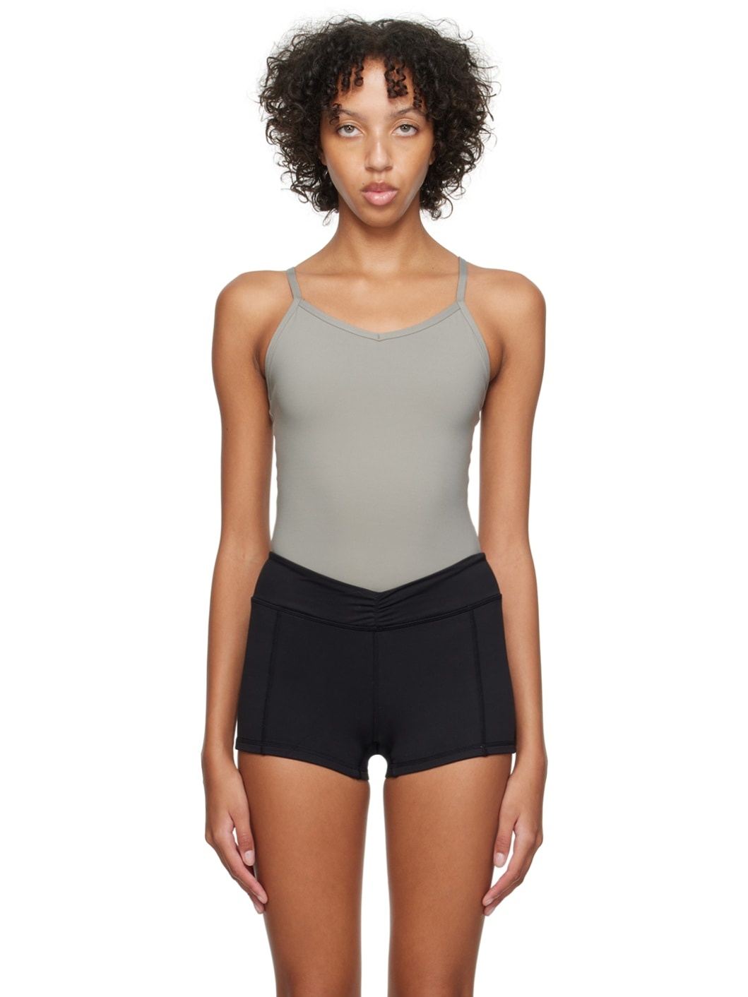 Gray Alissa Bodysuit - 1