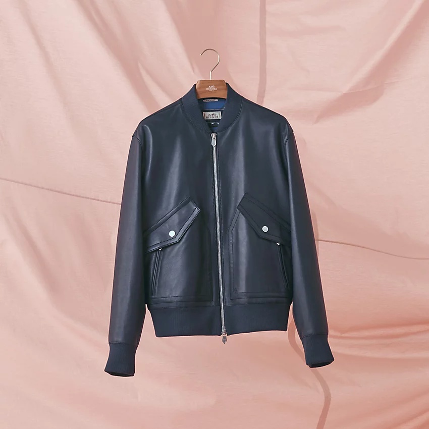Rib trim jacket - 5