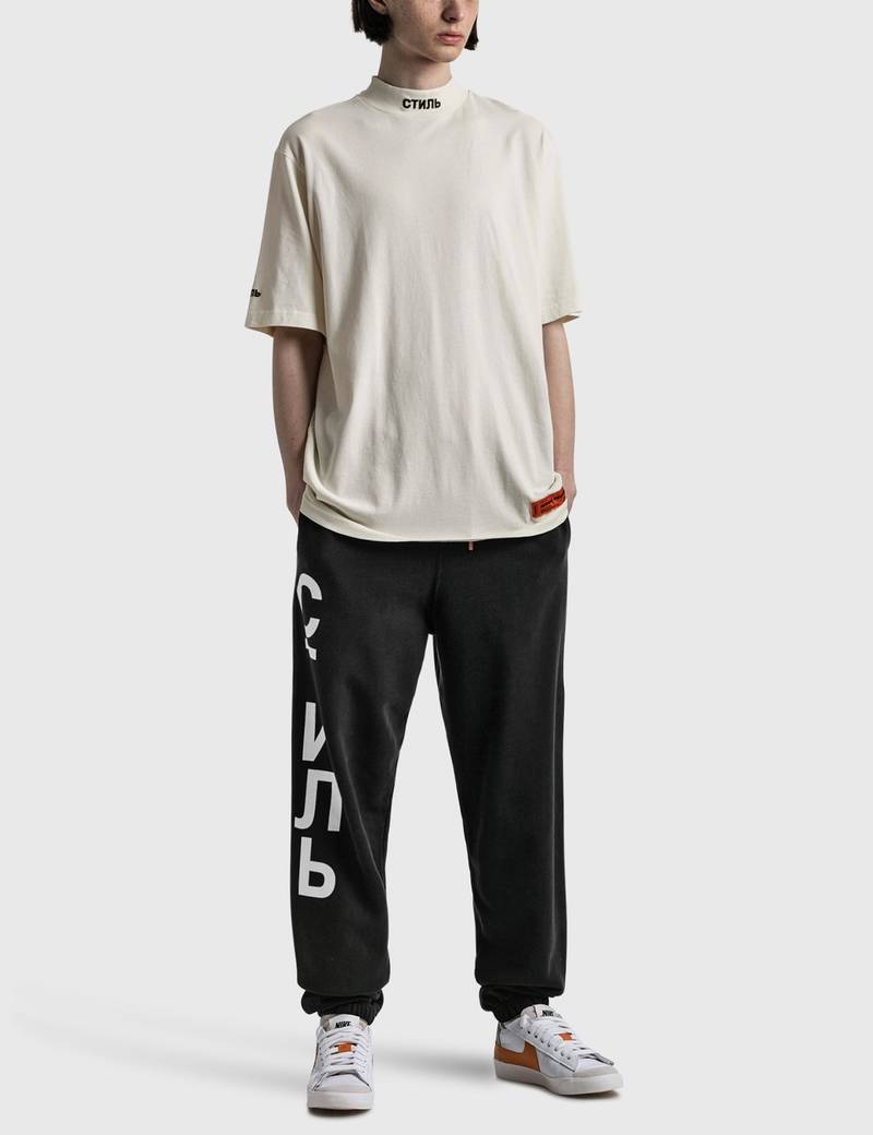 Heron Preston ̈¡Ð¢¢--print 트랙 바지 outlook