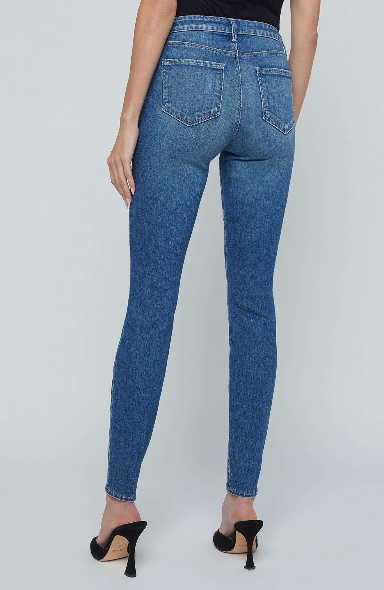 L'AGENCE Marguerite High Waist Skinny Jeans in Paladino at Nordstrom - 2