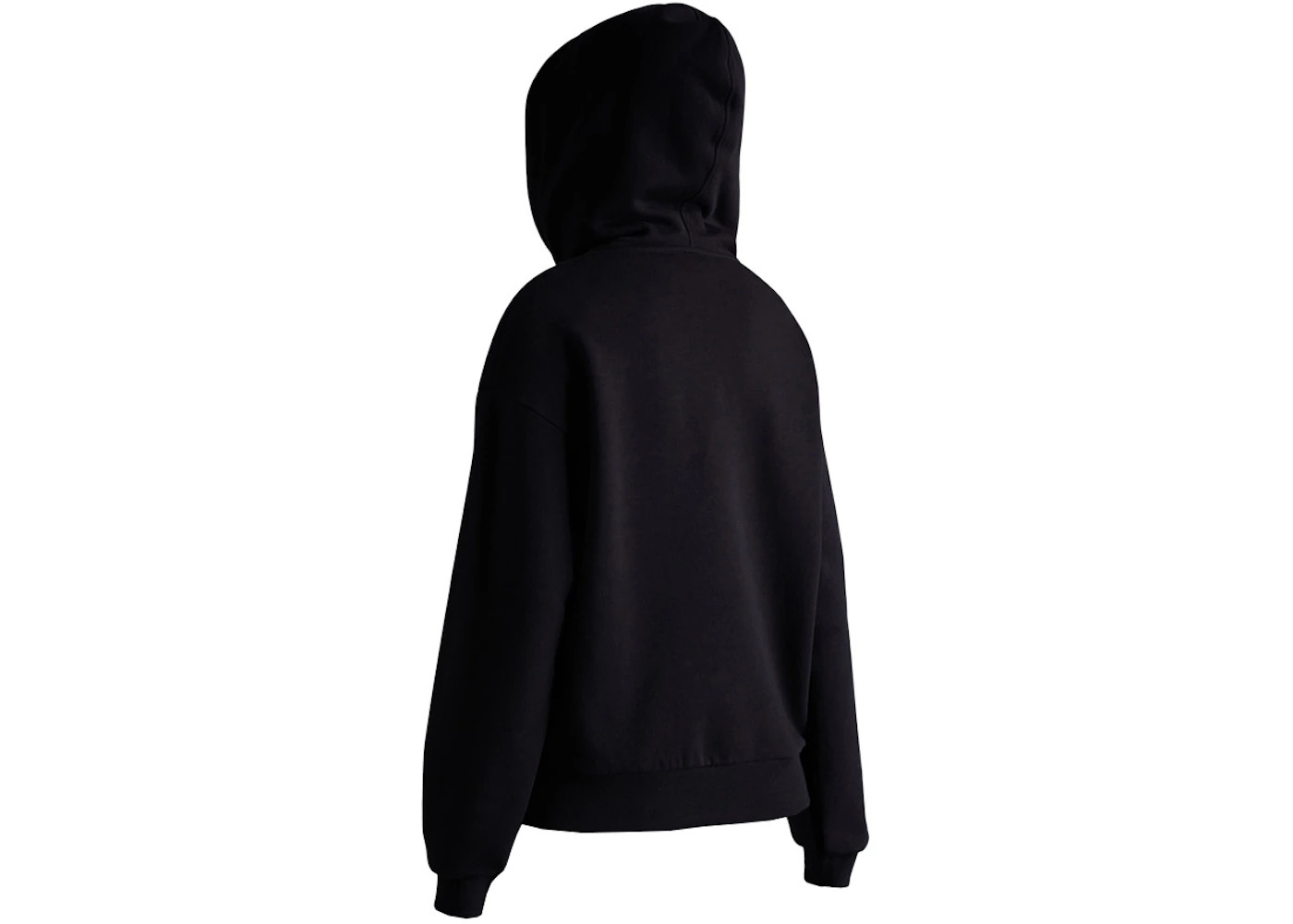 Moncler Women's Metallic Spray Effect Logo Print Hoodie Black - 2
