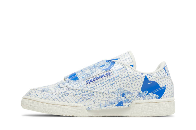 Reebok BAIT x Astro Boy x Club C Stomper 'Blueprint' outlook