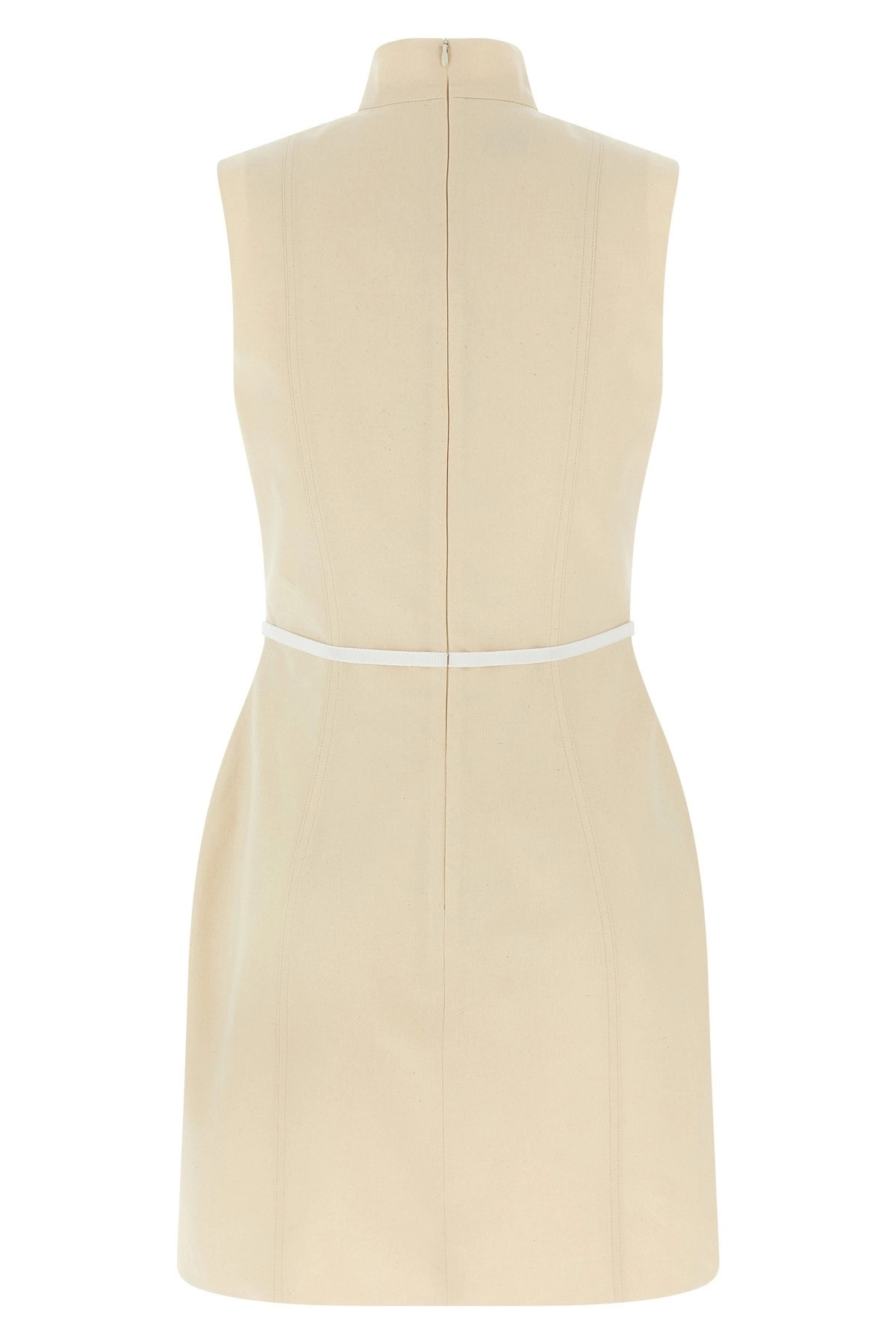 Rough canvas dress - 3