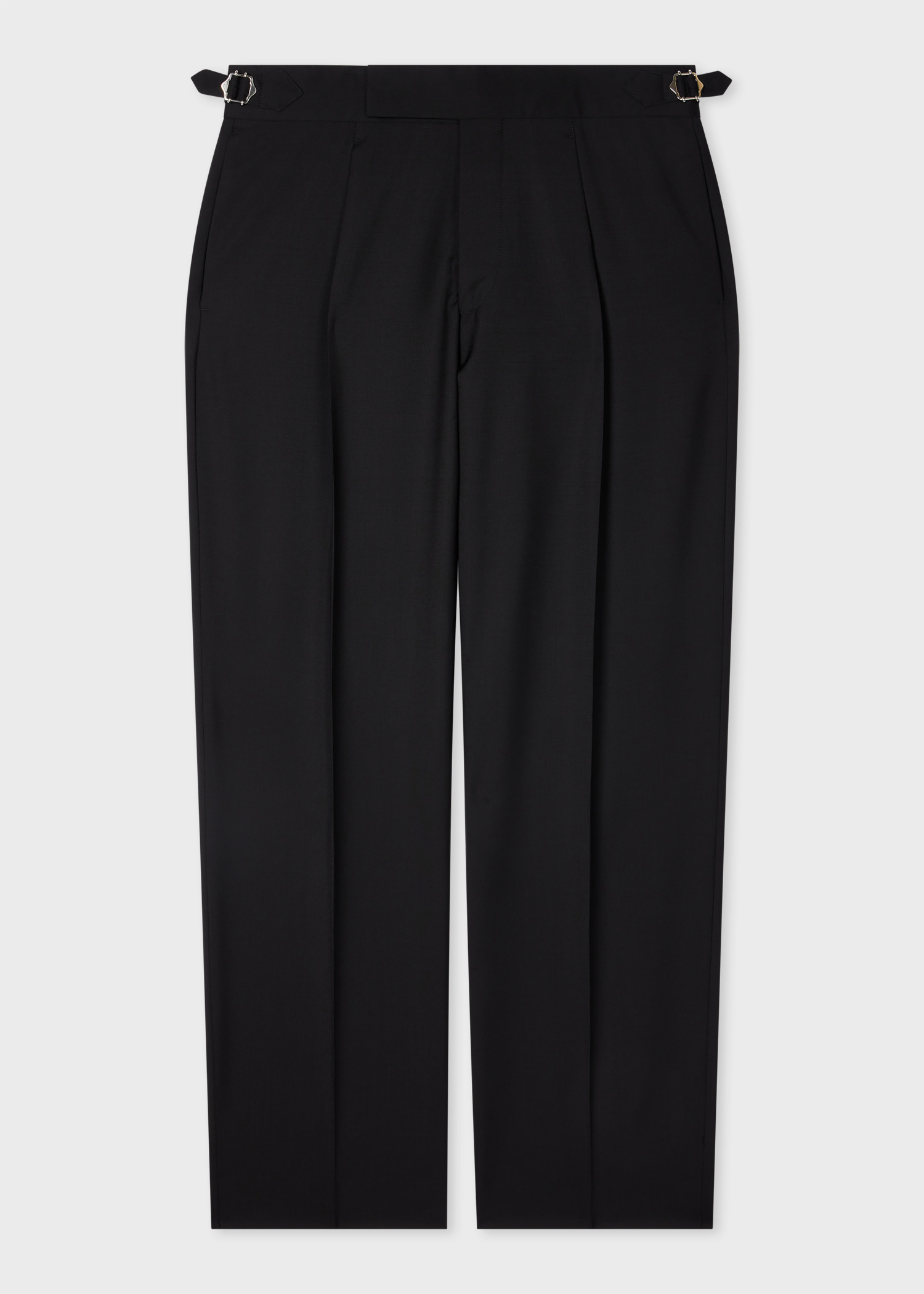 Black Wool-Mohair Evening Suit - 5