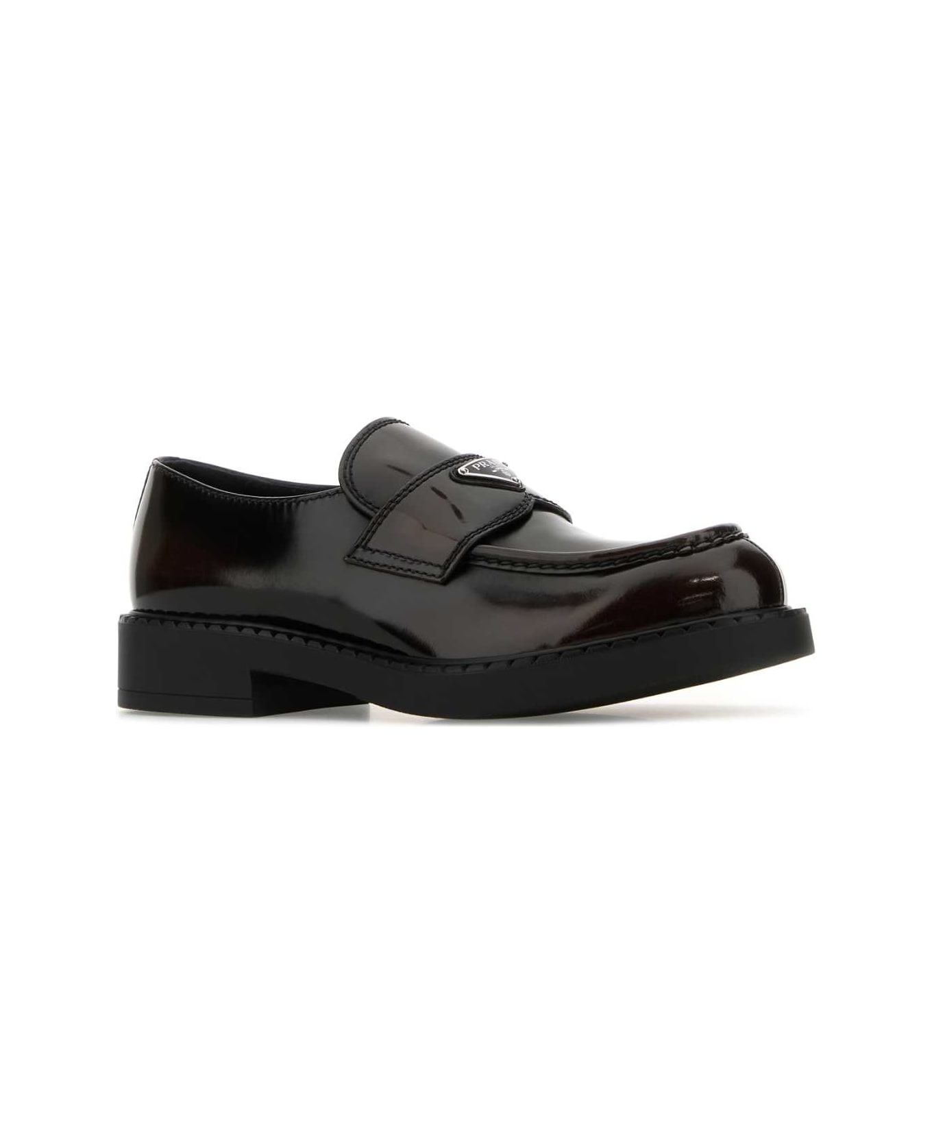 Dark Brown Leather Chocolate Loafers - 2