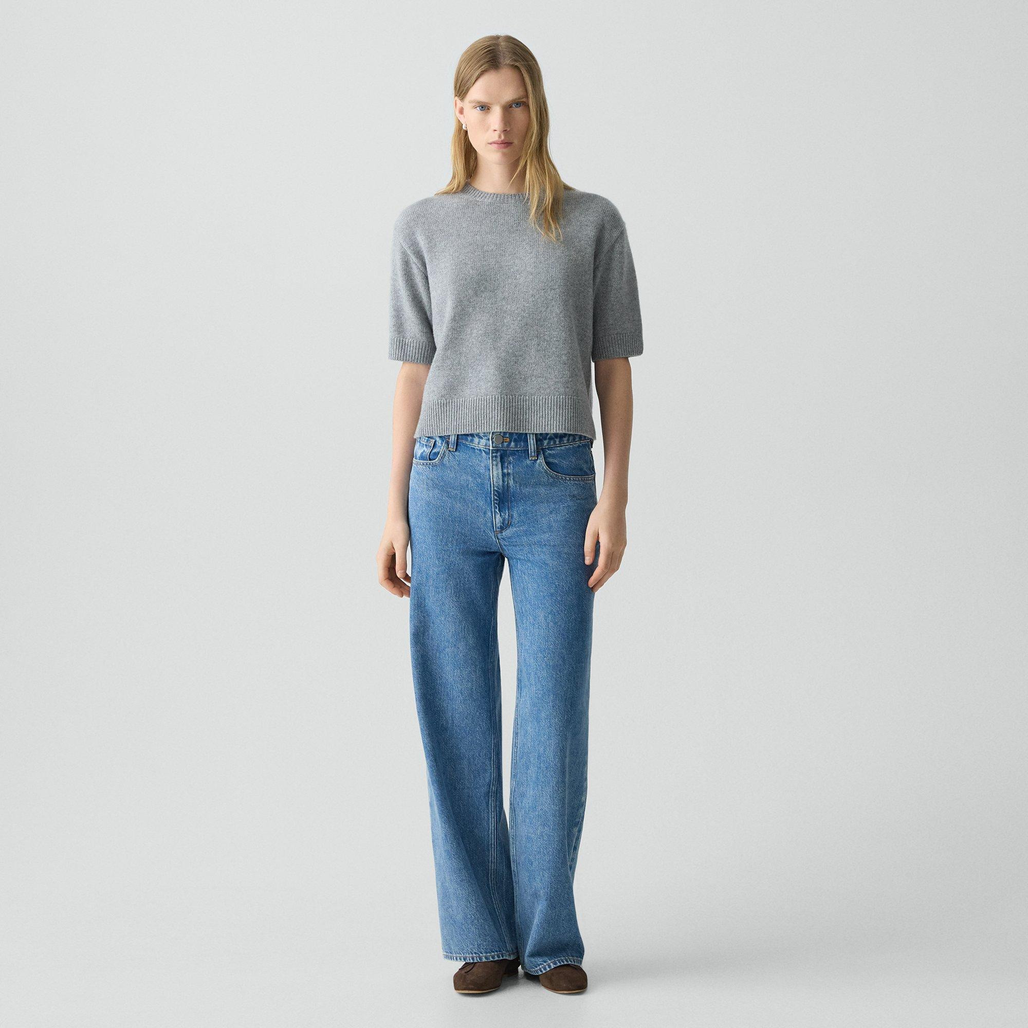 Straight-Leg Five-Pocket Pant in Relaxed Denim - 3