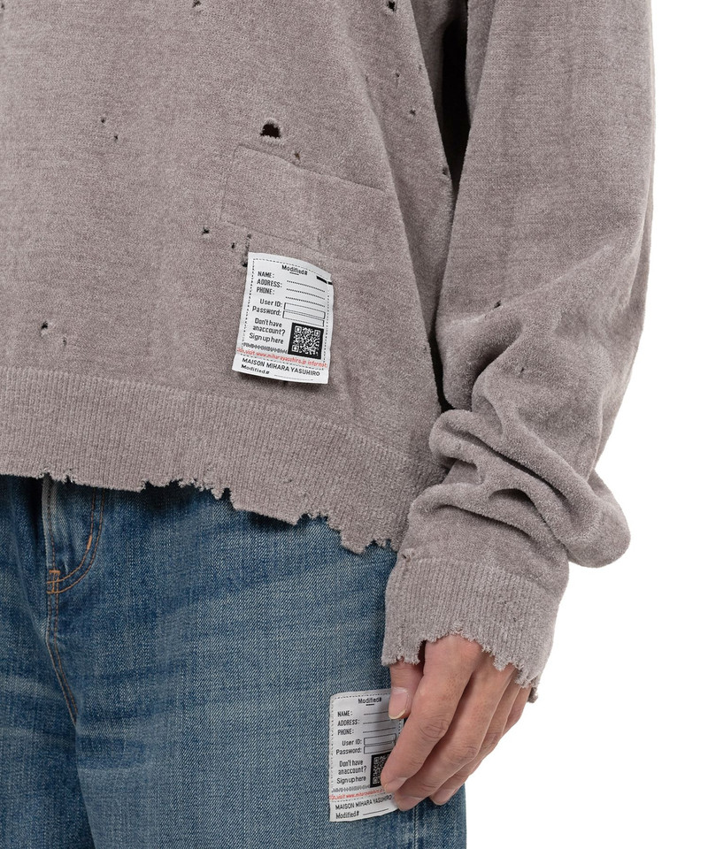 Distressed Knit Sweater 15