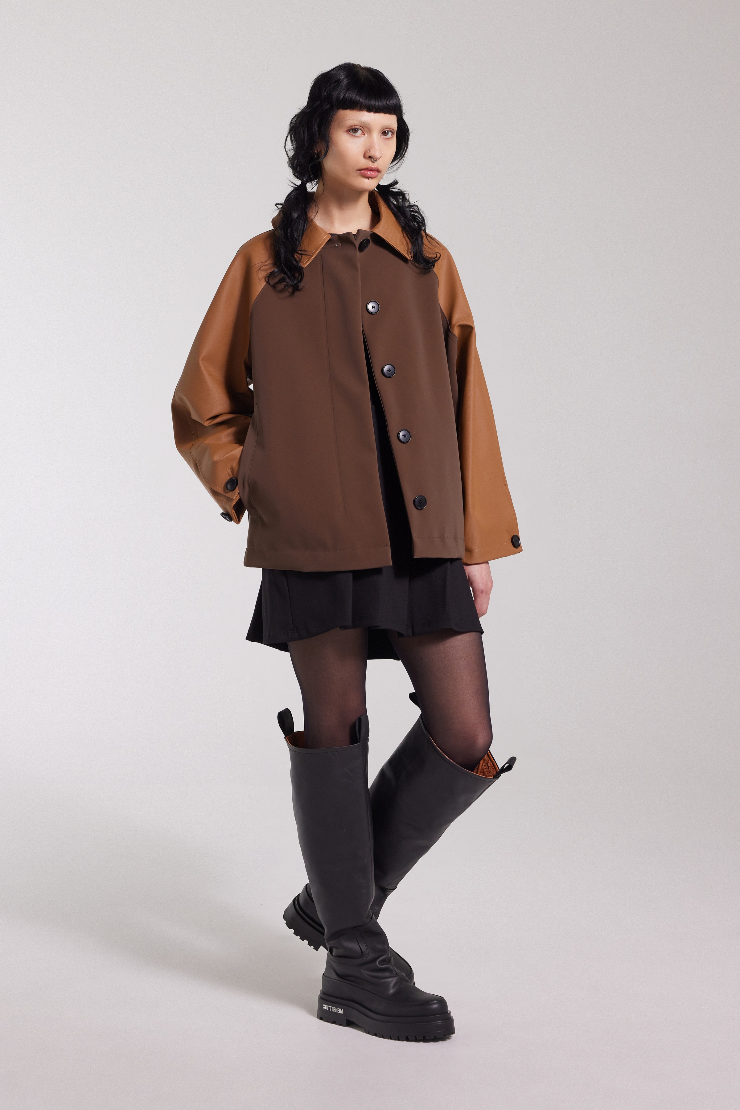 Bandhagen Raincoat Cognac - 4
