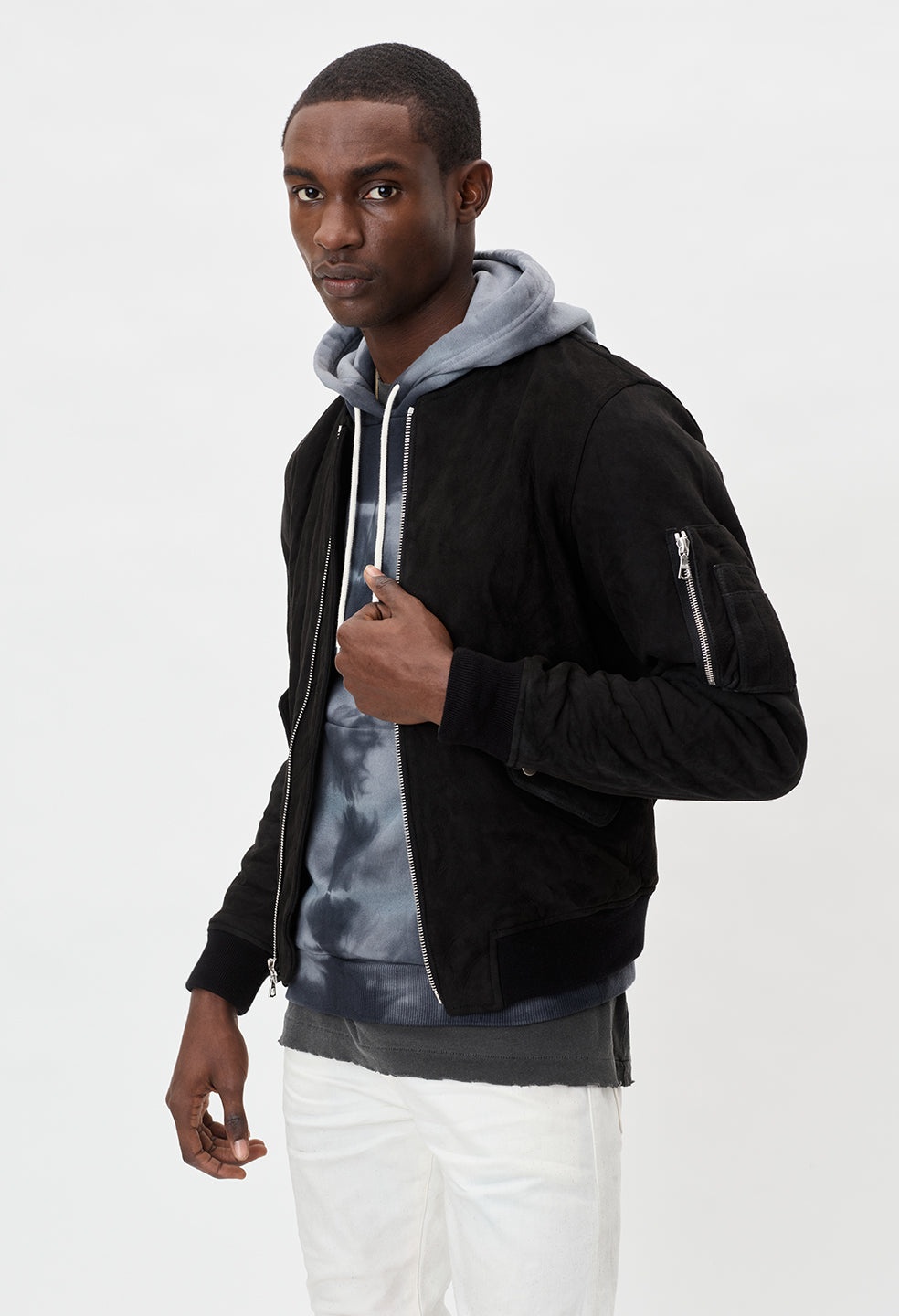 LEATHER BOGOTA BOMBER - 5