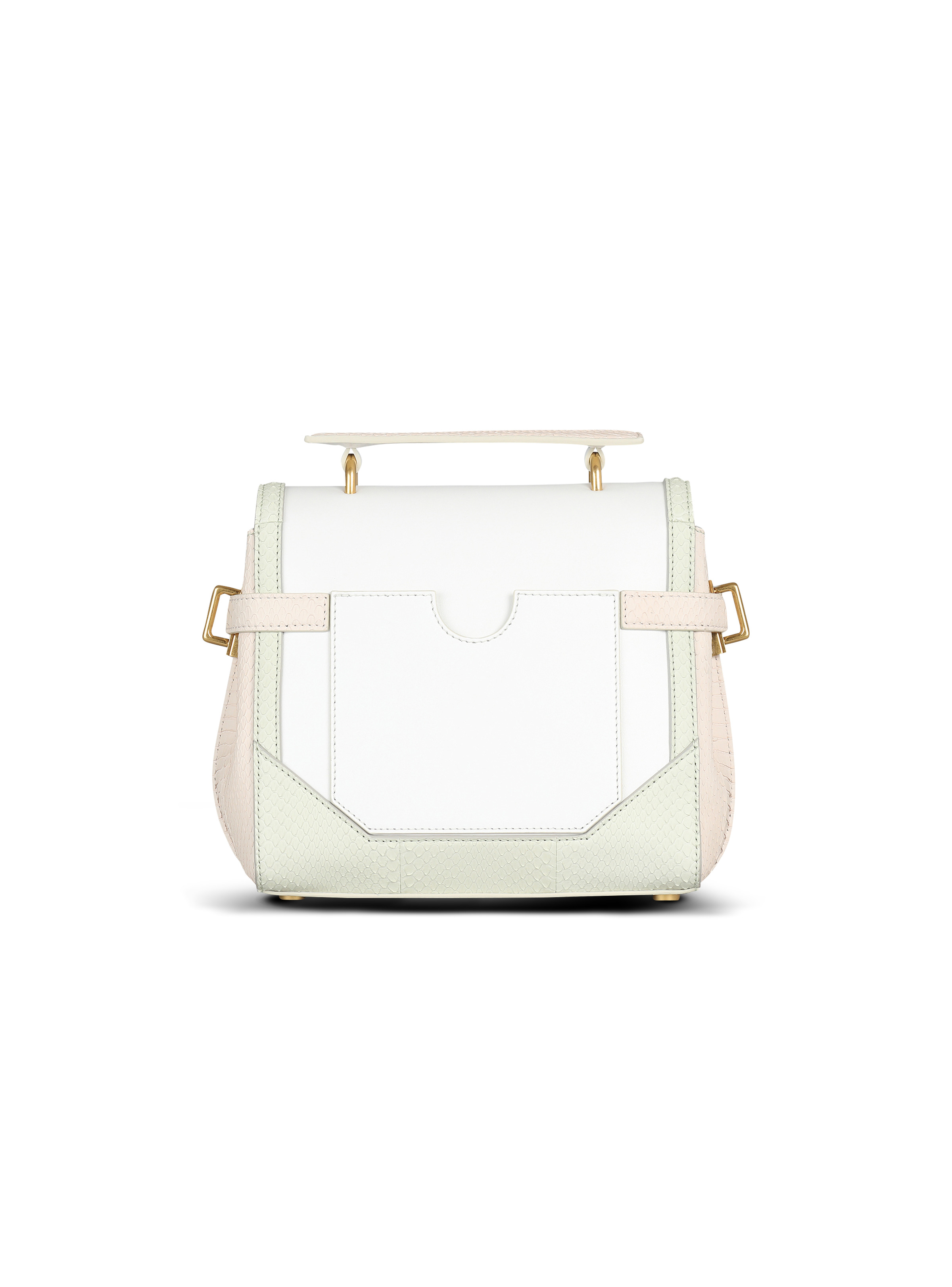 B-Buzz 23 bag in leather and python leather - 4