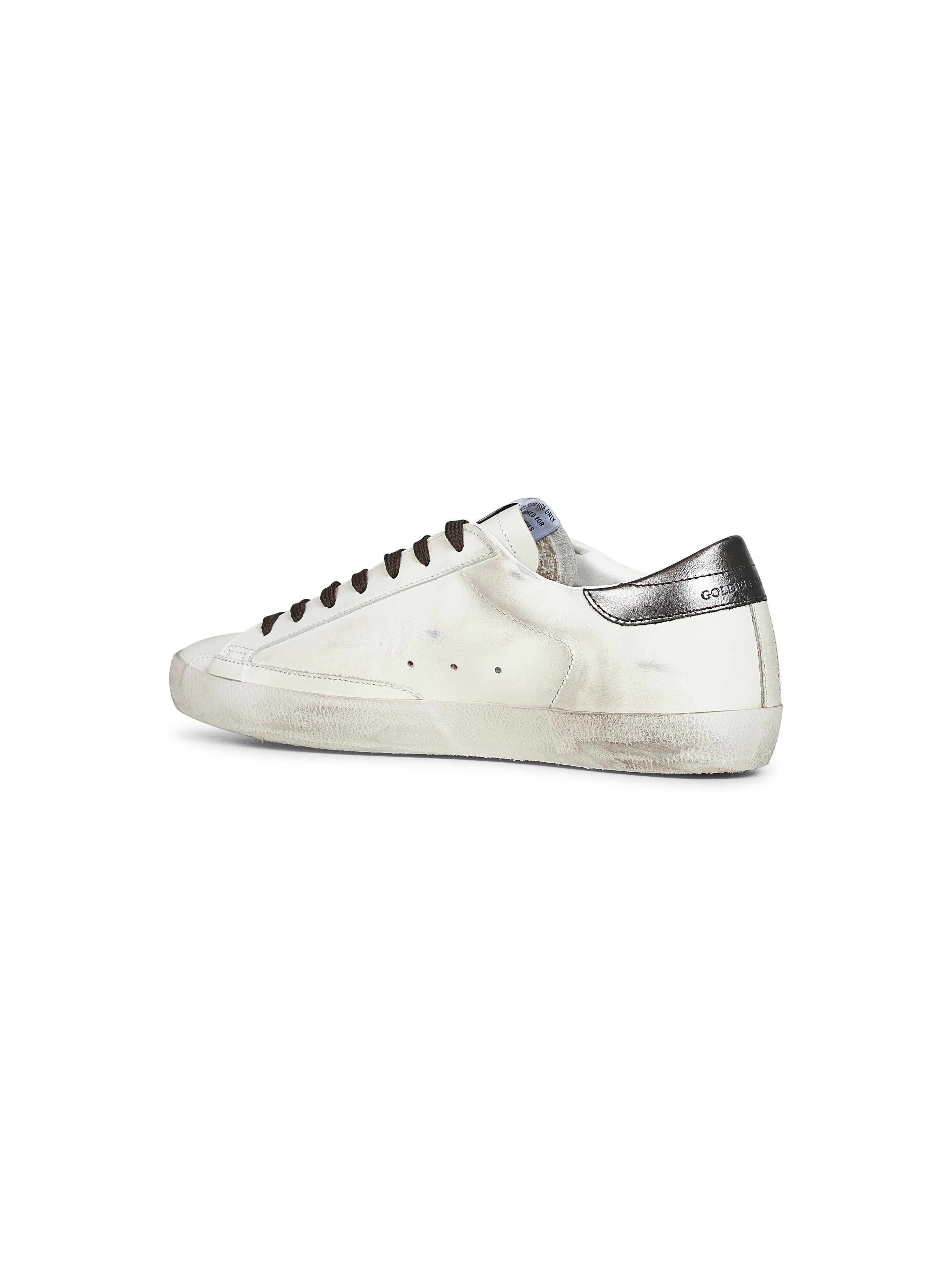 White leather Super-Star sneakers - 3