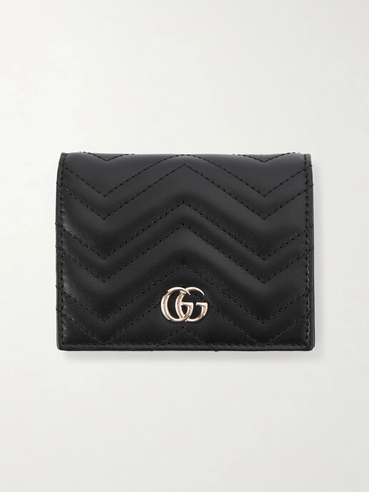 Gg Marmont Matelassé Leather Wallet - 1
