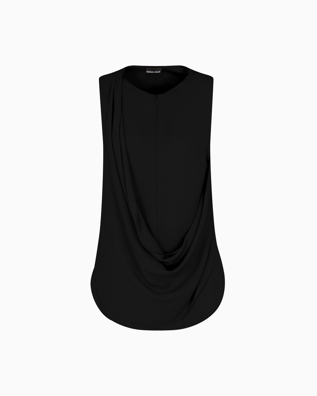 TOP IN SILK DOUBLE GEORGETTE - 1
