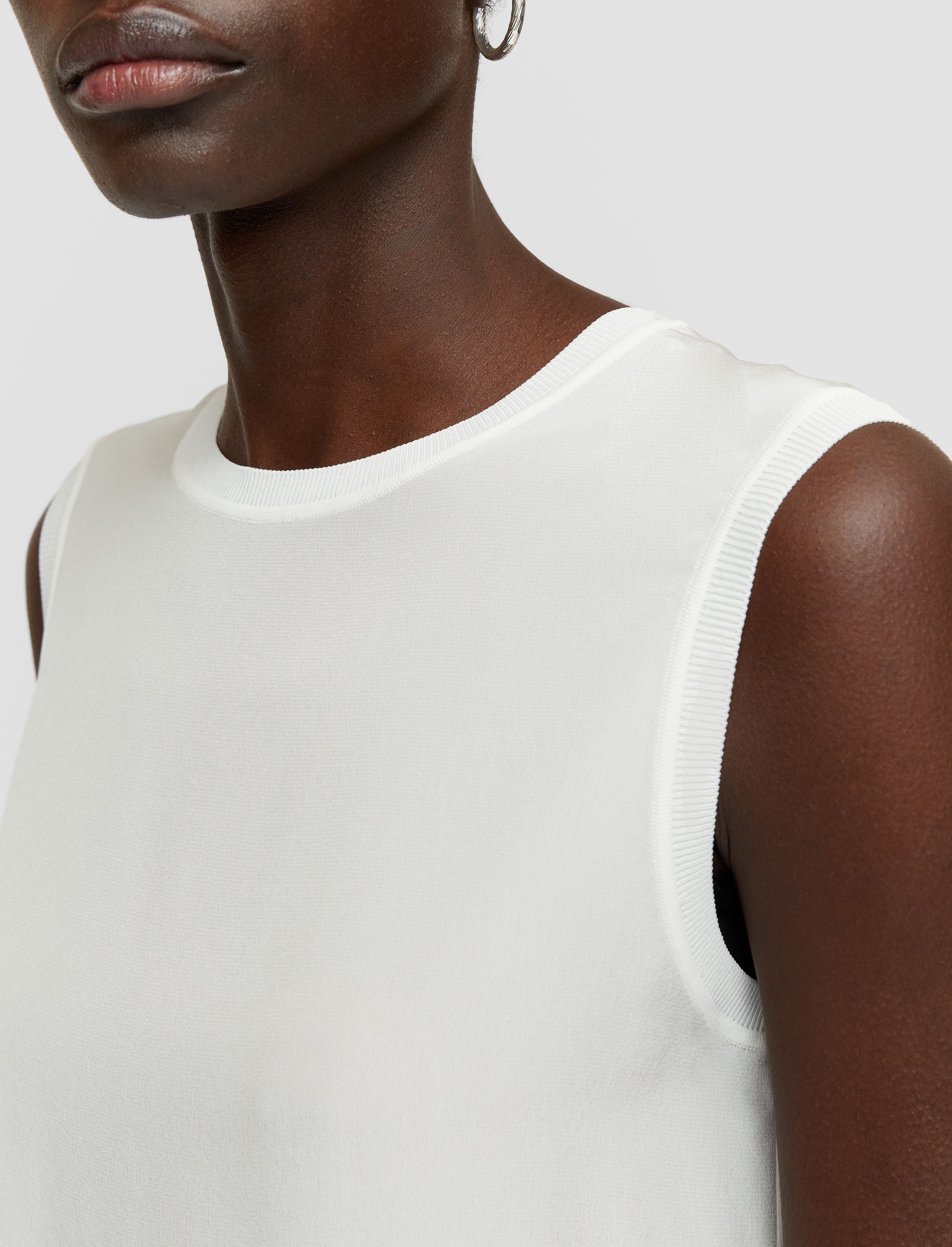 Silk Crepe de Soie Bley Blouse - 5