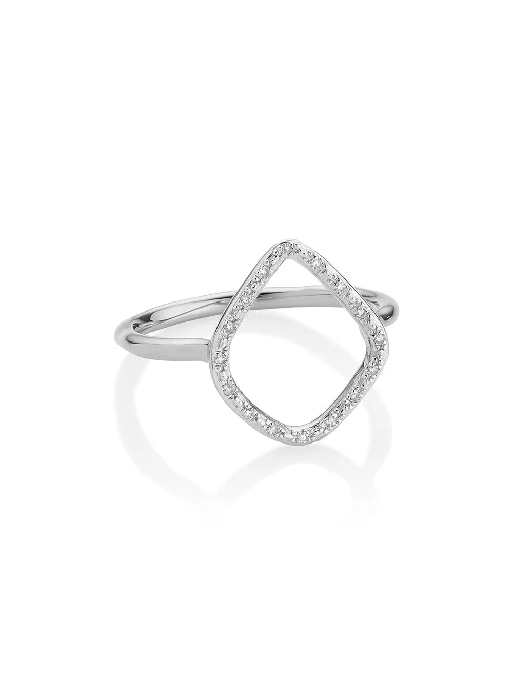 Riva Diamond Hoop ring - 1