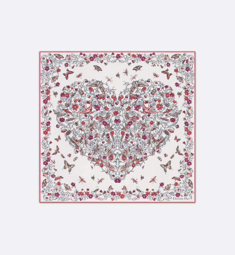 Dioramour Cœur des Curiosités 70 Square Scarf 1