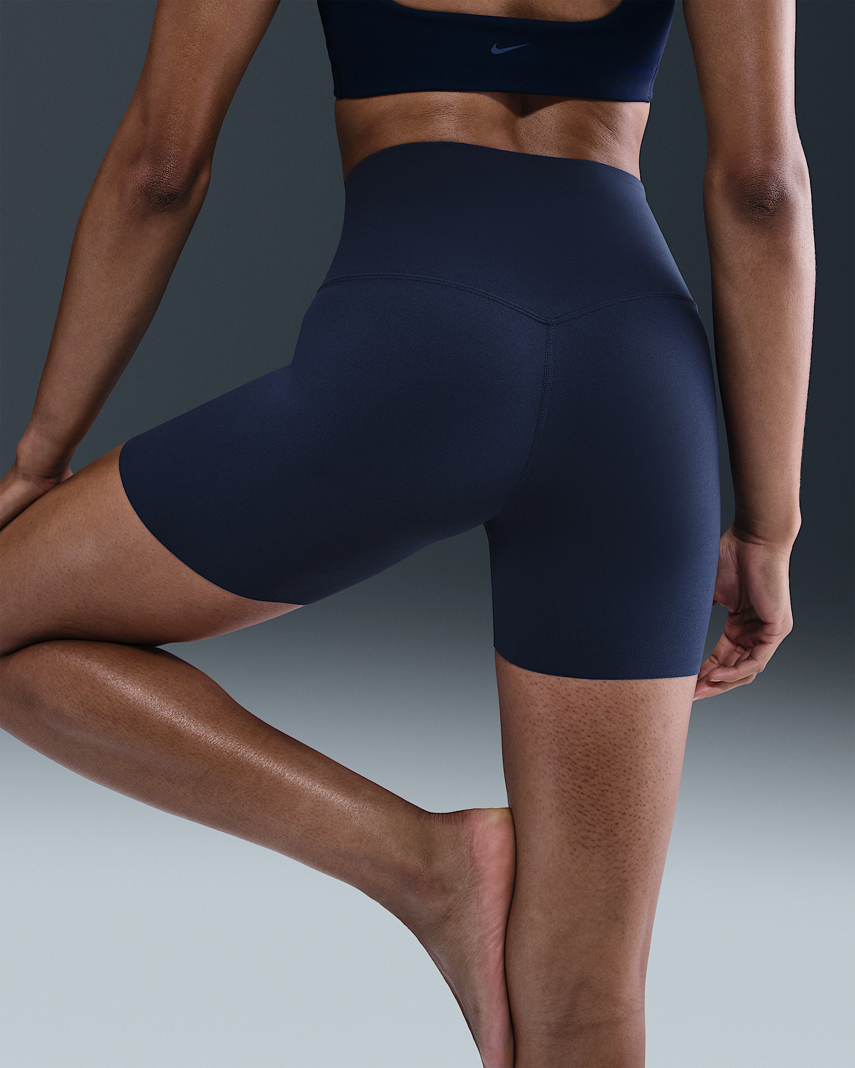 Nike Zenvy Women's Gentle-Support High-Waisted 5" Biker Shorts - 3