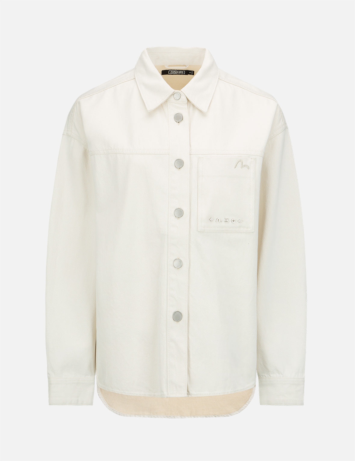 Logo Embroidery Denim Jacket - 8