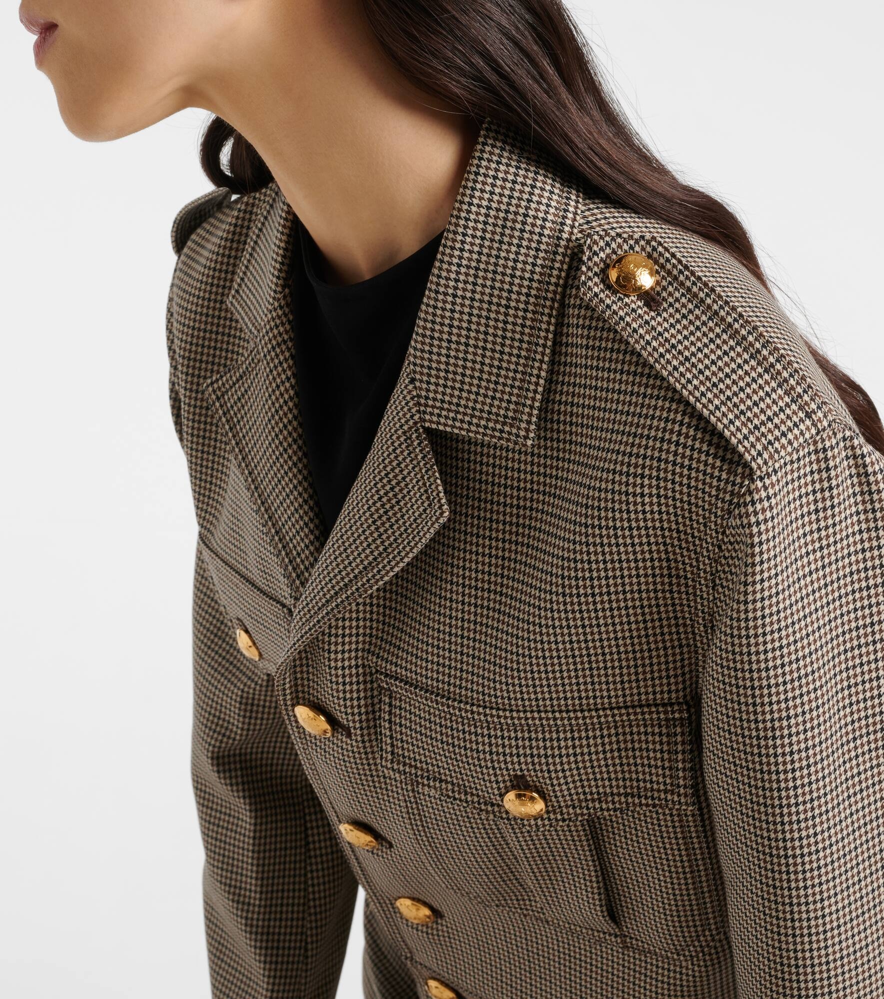 Lise cropped virgin wool jacket - 4