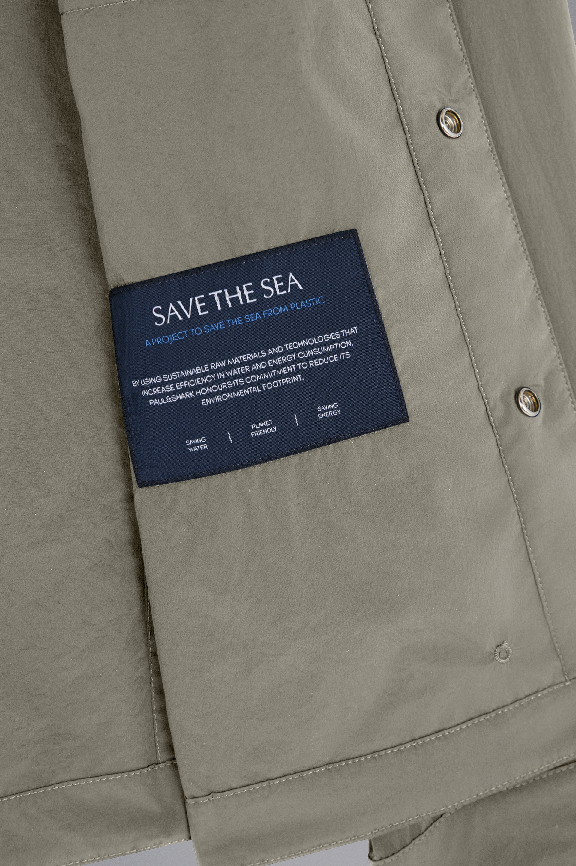 GARMENT DYED STRETCH ECONYL® NYLON SHACKET - 5
