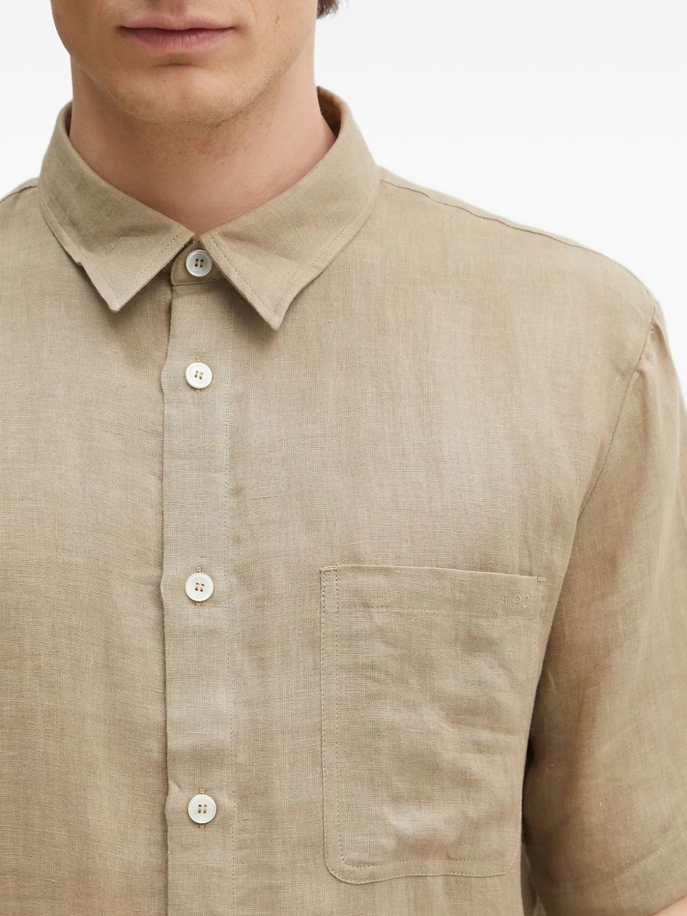 Bellini short-sleeve pocket shirt - 4