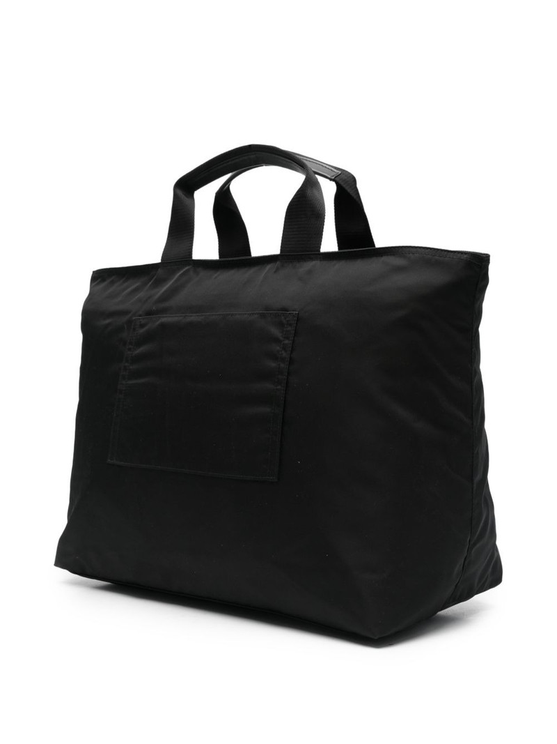 triangle-logo tote bag 3