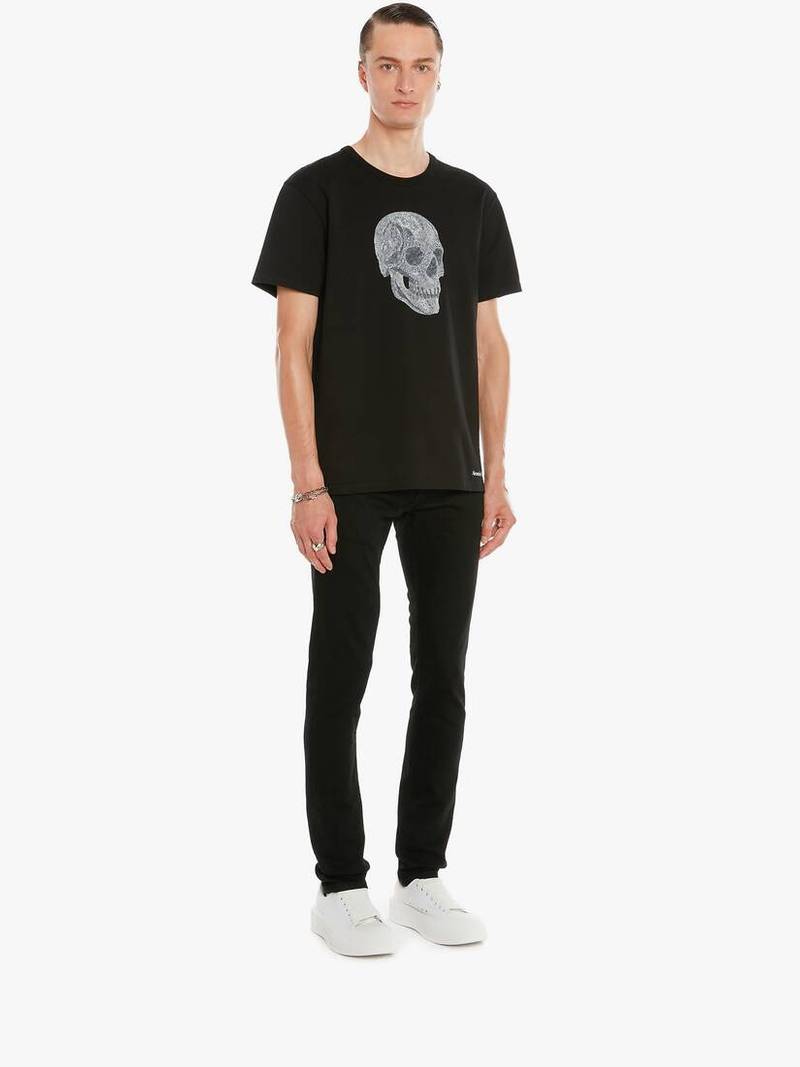 Skull T-shirt in Black 3