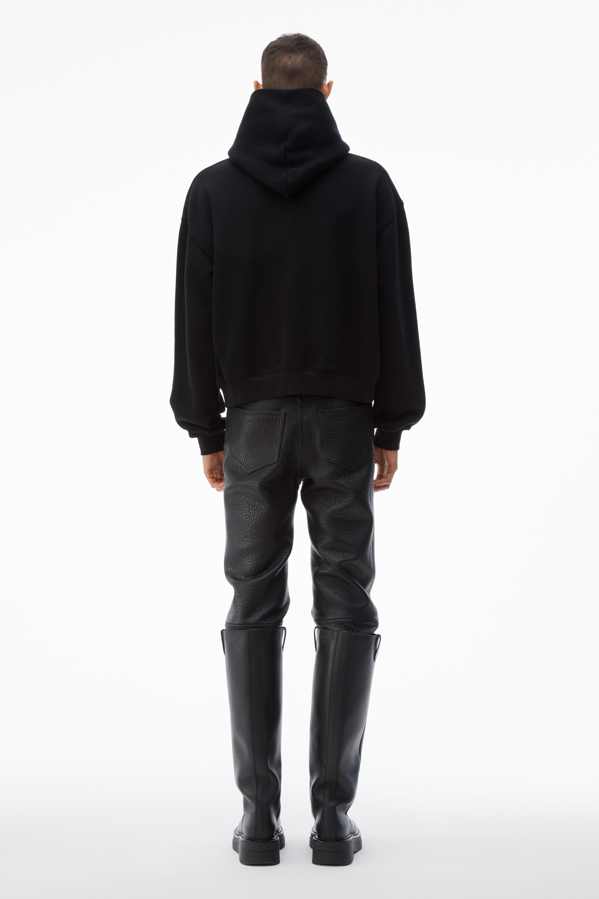 Oversize Unisex Logo Hoodie in Essential Terry - 4