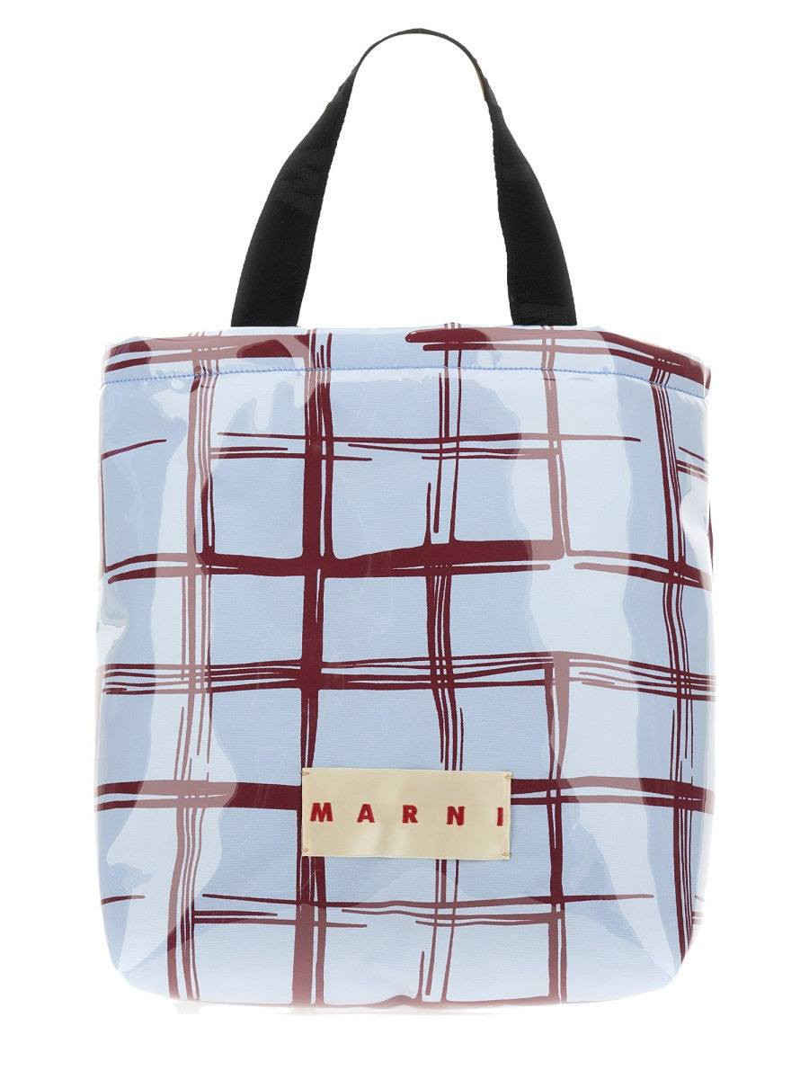 Coated Canvas Tote Bag - 1